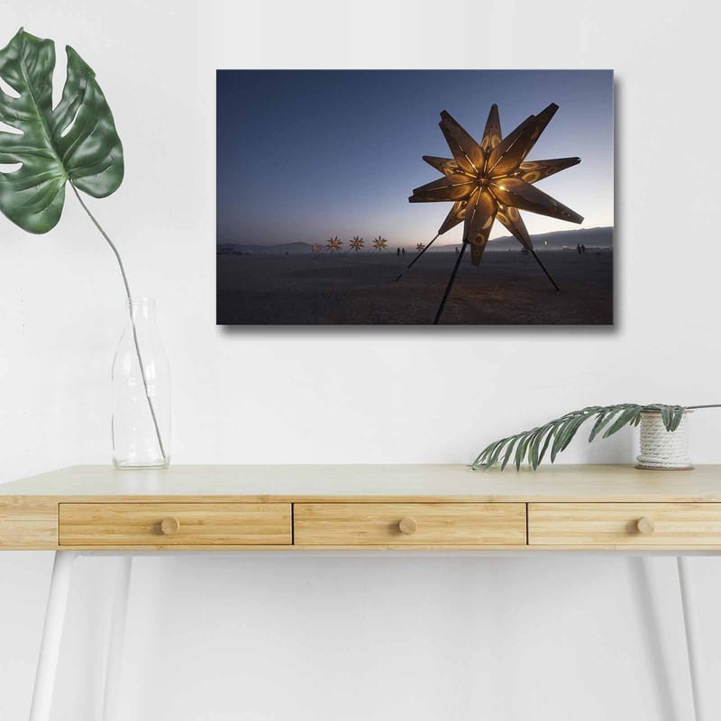 Dekorativ Canvastavla med LED 45x70 cm - Flerfärgad - Inredning - Tavlor & konst - Canvastavlor