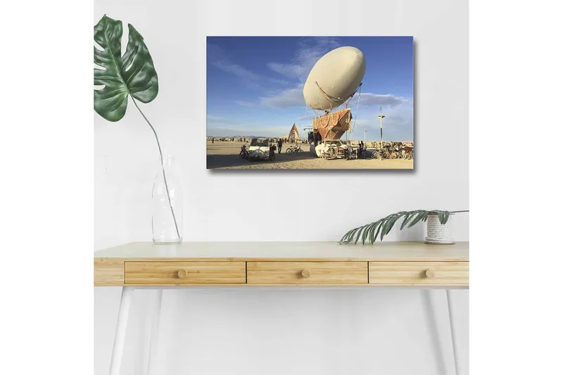 Dekorativ Canvastavla med LED 45x70 cm - Flerfärgad - Inredning - Tavlor & konst - Canvastavlor