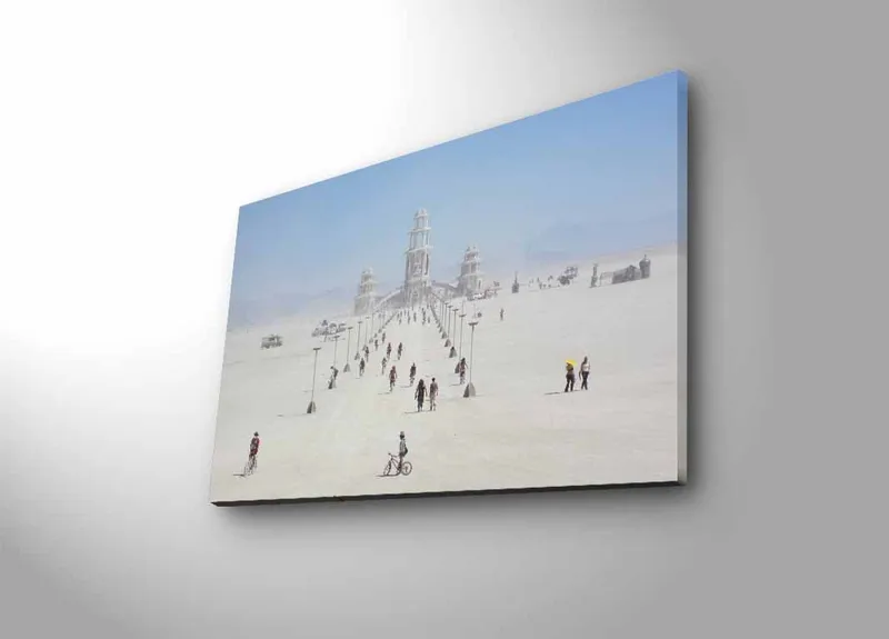 Dekorativ Canvastavla med LED 45x70 cm - Flerfärgad - Inredning - Tavlor & konst - Canvastavlor