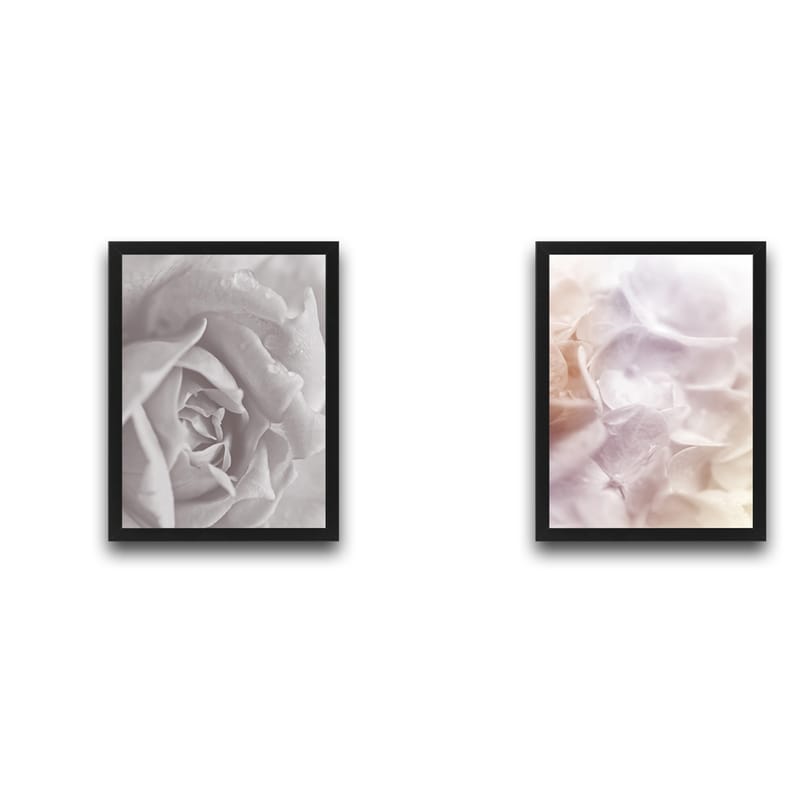 Dekorativ inramad målning 2-Delar 30x40 cm - Flerfärgad - Inredning - Tavlor & konst - Canvastavlor
