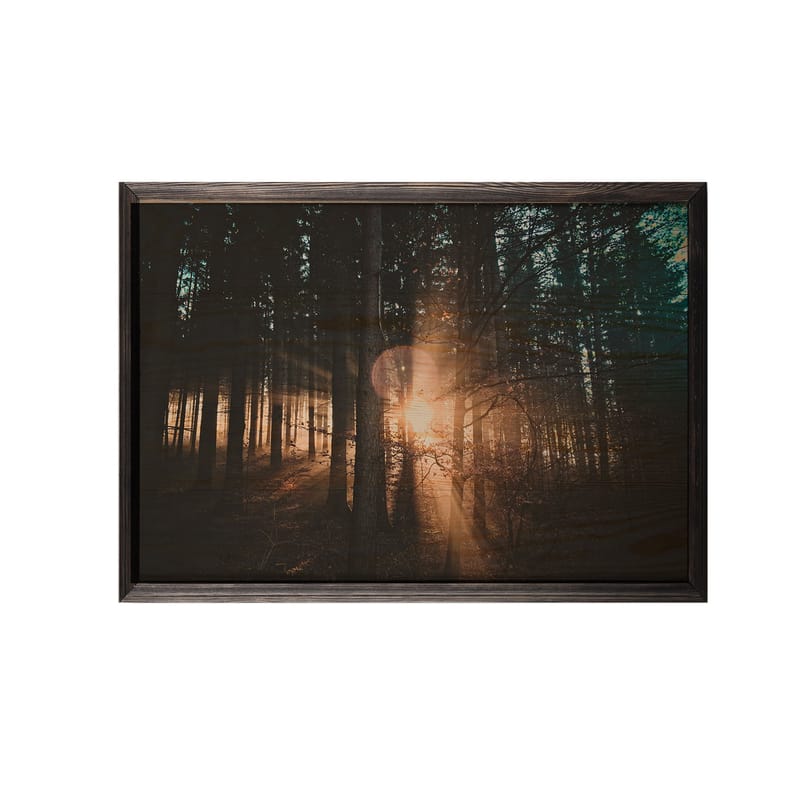 Dekorativ inramad målning  35x50 cm - Flerfärgad - Inredning - Tavlor & konst - Canvastavlor