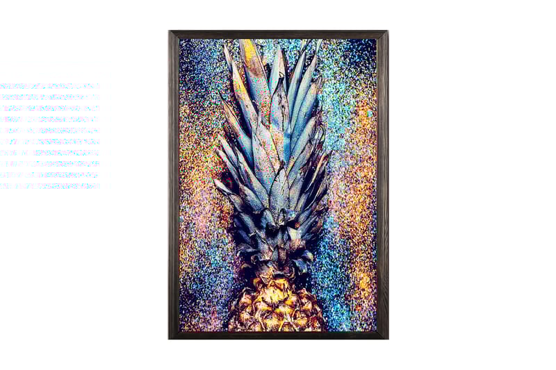 Dekorativ inramad målning  35x50 cm - Flerfärgad - Inredning - Tavlor & konst - Canvastavlor