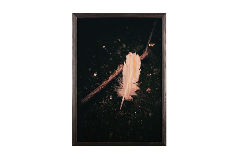 Dekorativ inramad målning  35x50 cm - Flerfärgad - Inredning - Tavlor & konst - Canvastavlor
