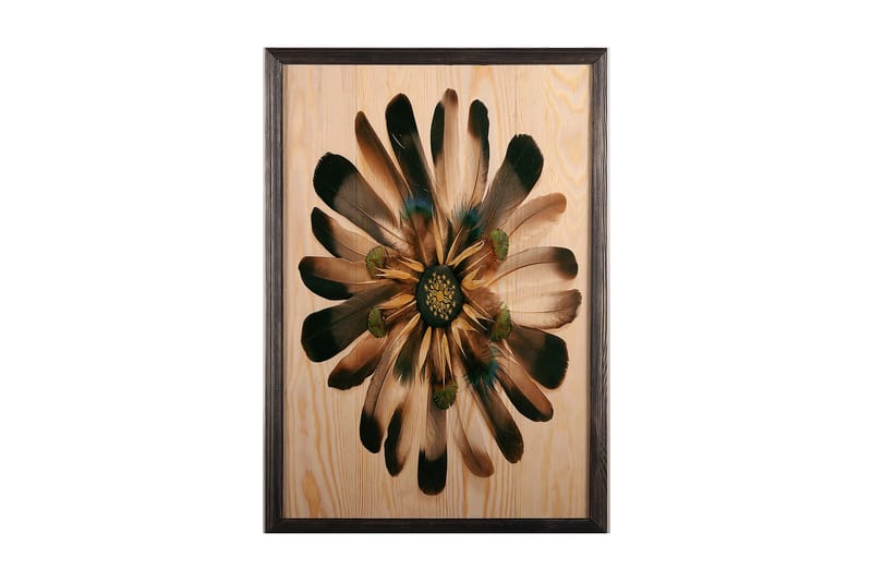 Dekorativ inramad målning  50x70 cm - Flerfärgad - Inredning - Tavlor & konst - Canvastavlor