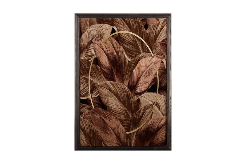 Dekorativ inramad målning  50x70 cm - Flerfärgad - Inredning - Tavlor & konst - Canvastavlor