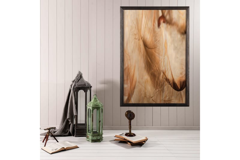Dekorativ inramad målning  50x70 cm - Flerfärgad - Inredning - Tavlor & konst - Canvastavlor