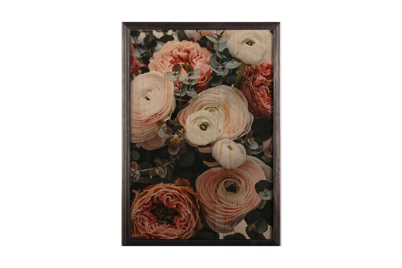 Dekorativ inramad målning  50x70 cm - Flerfärgad - Inredning - Tavlor & konst - Canvastavlor