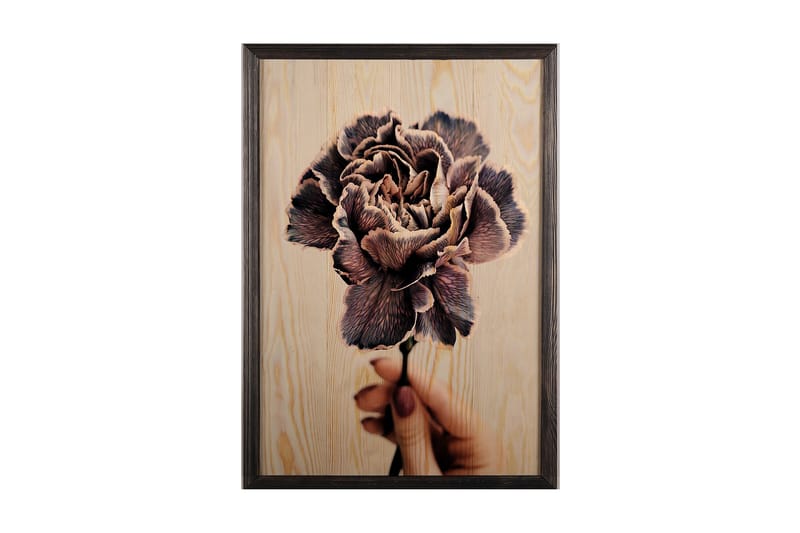 Dekorativ inramad målning  50x70 cm - Flerfärgad - Inredning - Tavlor & konst - Canvastavlor