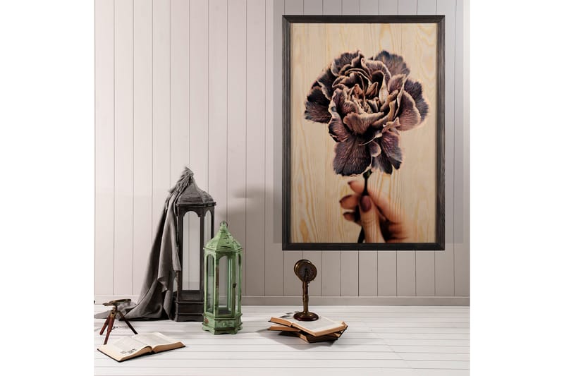 Dekorativ inramad målning  50x70 cm - Flerfärgad - Inredning - Tavlor & konst - Canvastavlor