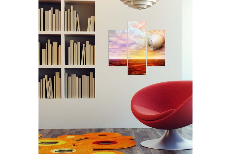 Dekorativ MDF-målning 3 Delar - Flerfärgad - Inredning - Tavlor & konst - Canvastavlor