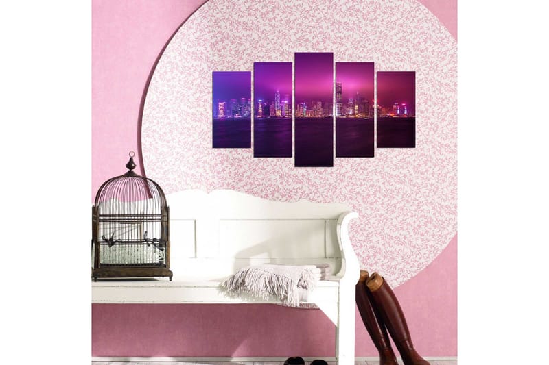 Dekorativ MDF-målning 5 Delar - Flerfärgad - Inredning - Tavlor & konst - Canvastavlor