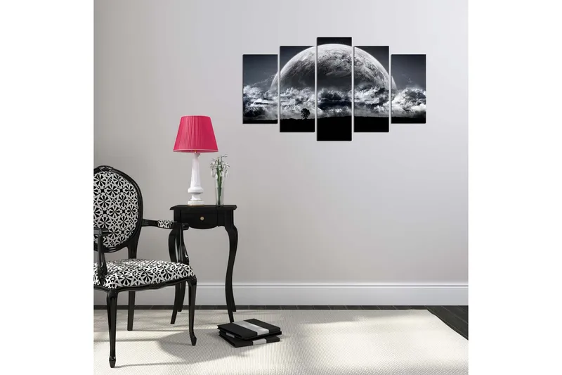 Dekorativ MDF-målning 5 Delar - Flerfärgad - Inredning - Tavlor & konst - Canvastavlor