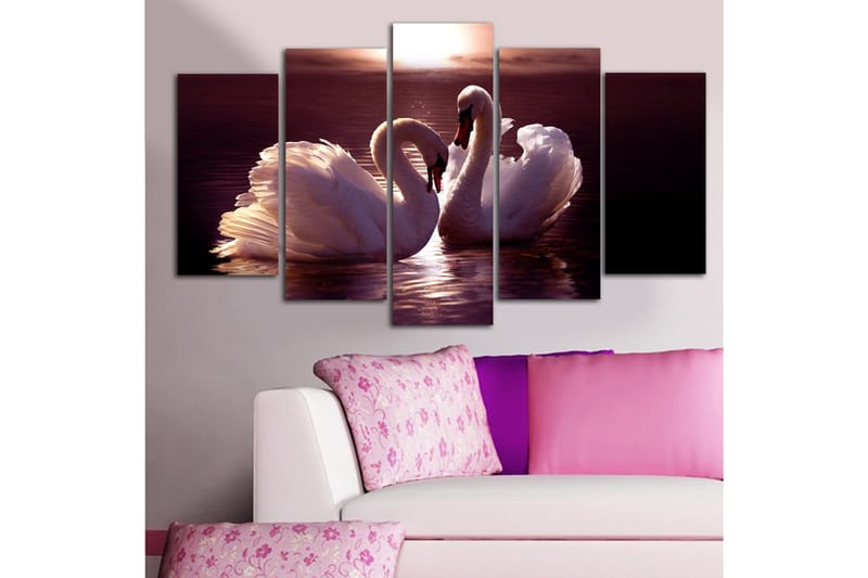 Dekorativ MDF-målning 5 Delar - Flerfärgad - Inredning - Tavlor & konst - Canvastavlor