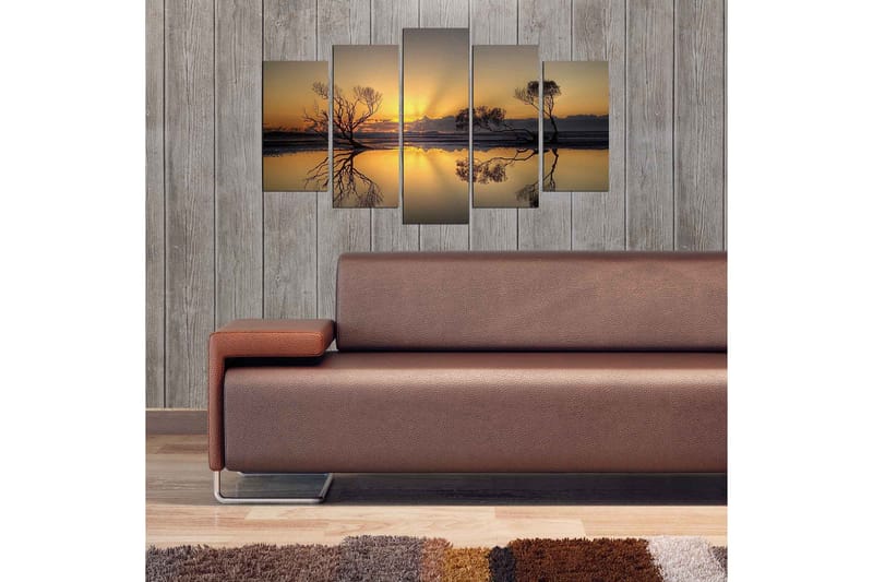 Dekorativ MDF-målning 5 Delar - Flerfärgad - Inredning - Tavlor & konst - Canvastavlor