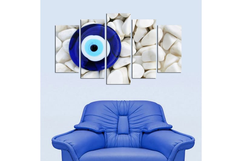 Dekorativ MDF-målning 5 Delar - Flerfärgad - Inredning - Tavlor & konst - Canvastavlor