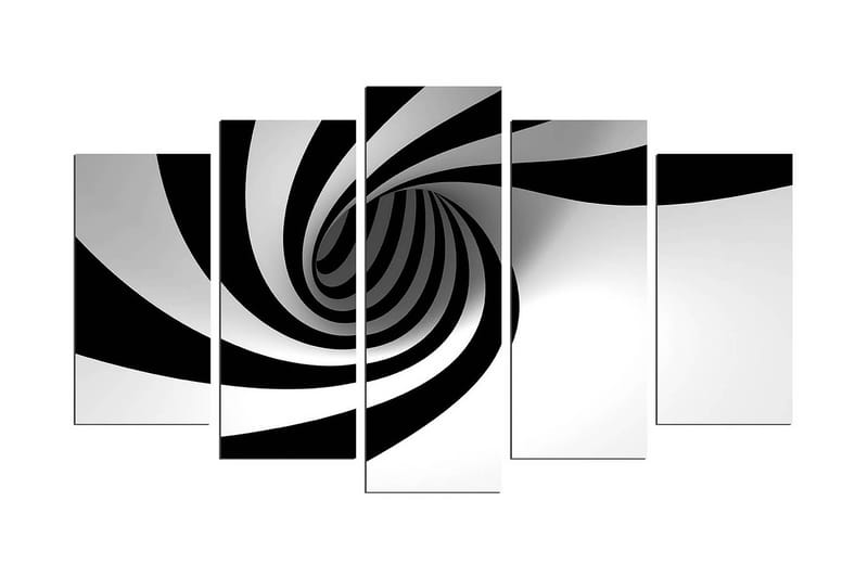 Dekorativ MDF-målning 5 Delar, Flerfärgad