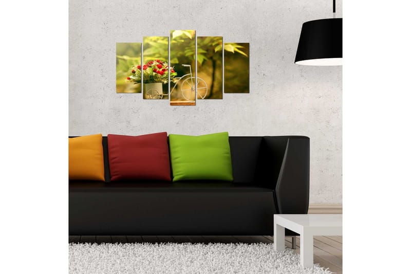 Dekorativ MDF-målning 5 Delar - Flerfärgad - Inredning - Tavlor & konst - Canvastavlor