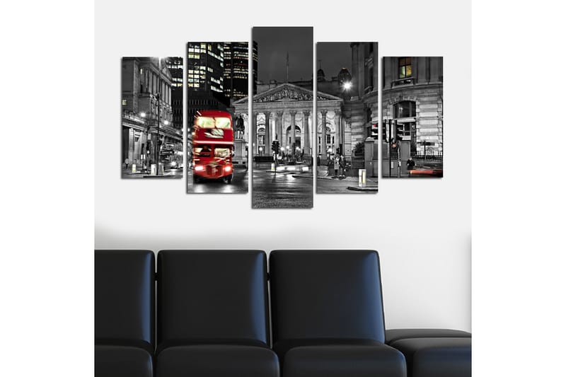 Dekorativ MDF-målning 5 Delar - Flerfärgad - Inredning - Tavlor & konst - Canvastavlor