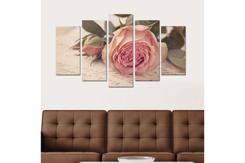 Dekorativ MDF-målning 5 Delar - Flerfärgad - Inredning - Tavlor & konst - Canvastavlor