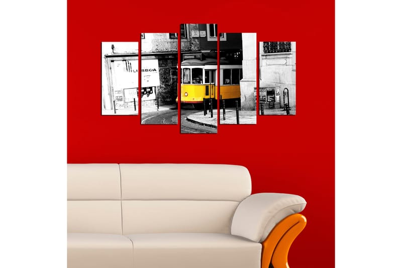 Dekorativ MDF-målning 5 Delar - Flerfärgad - Inredning - Tavlor & konst - Canvastavlor