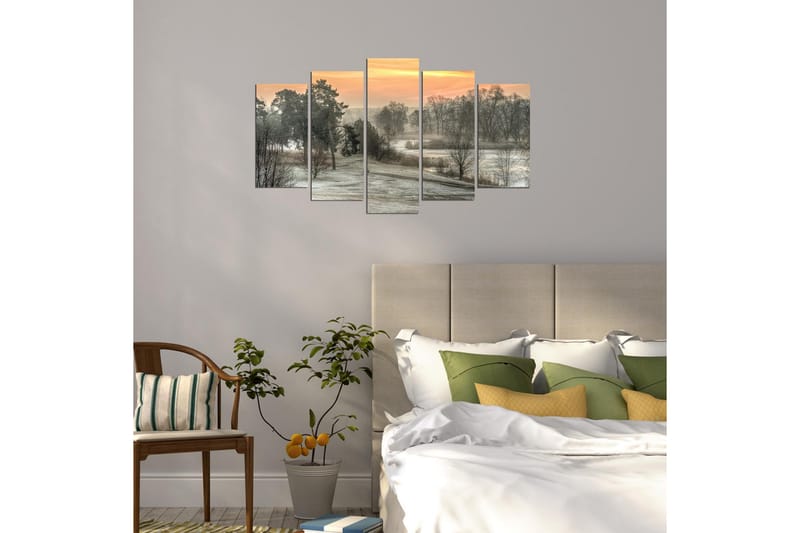 Dekorativ MDF-målning 5 Delar - Flerfärgad - Inredning - Tavlor & konst - Canvastavlor