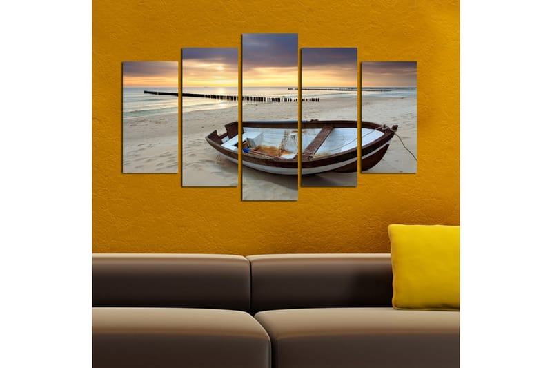 Dekorativ MDF-målning 5 Delar - Flerfärgad - Inredning - Tavlor & konst - Canvastavlor