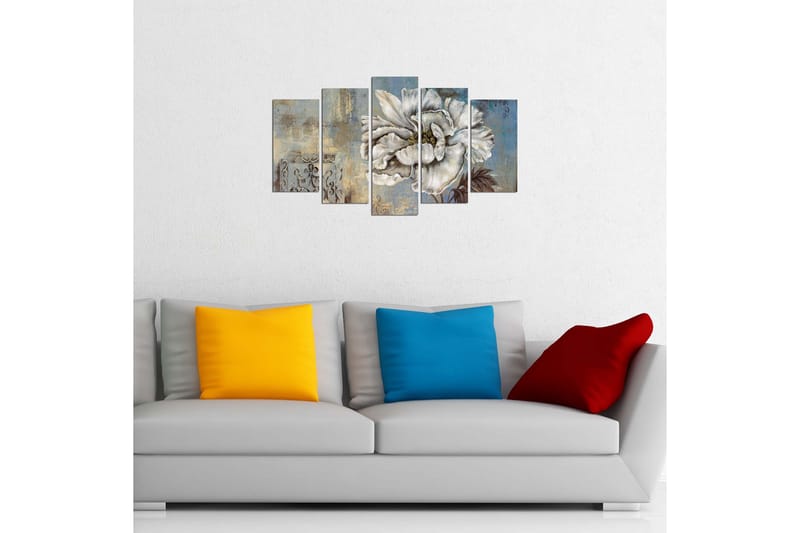 Dekorativ MDF-målning 5 Delar - Flerfärgad - Inredning - Tavlor & konst - Canvastavlor