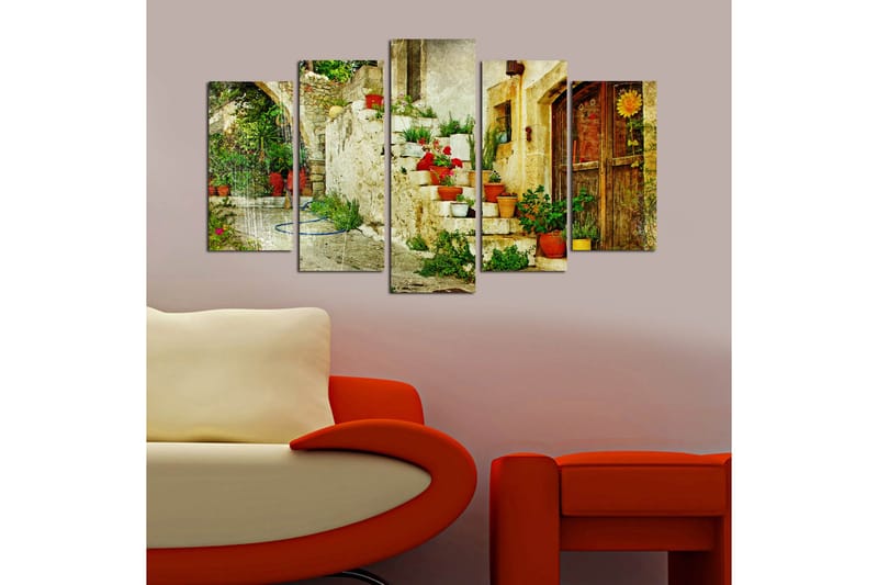 Dekorativ MDF-målning 5 Delar - Flerfärgad - Inredning - Tavlor & konst - Canvastavlor