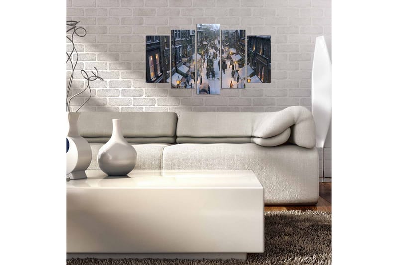 Dekorativ MDF-målning 5 Delar - Flerfärgad - Inredning - Tavlor & konst - Canvastavlor