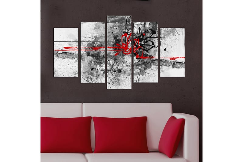 Dekorativ MDF-målning 5 Delar - Flerfärgad - Inredning - Tavlor & konst - Canvastavlor