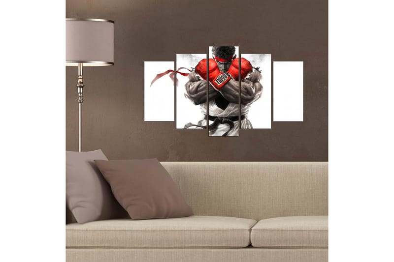 Dekorativ MDF-målning 5 Delar - Flerfärgad - Inredning - Tavlor & konst - Canvastavlor