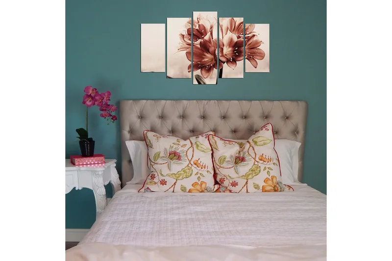 Dekorativ MDF-målning 5 Delar - Flerfärgad - Inredning - Tavlor & konst - Canvastavlor