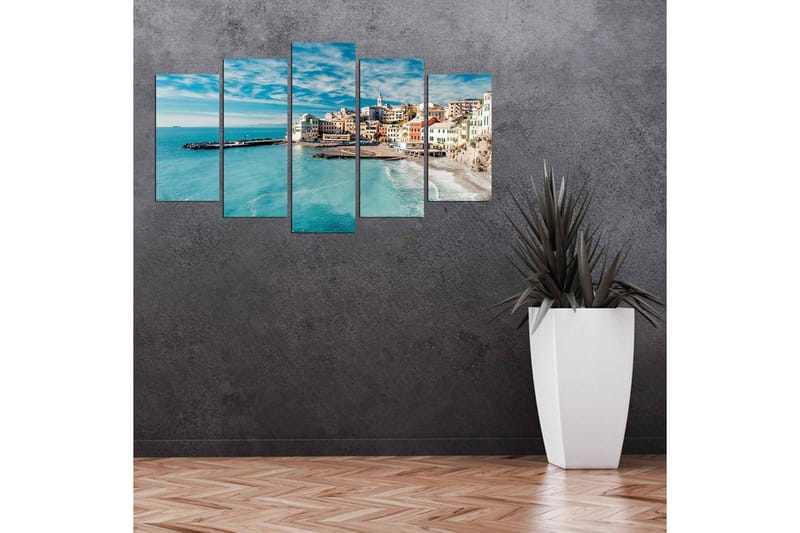 Dekorativ MDF-målning 5 Delar - Flerfärgad - Inredning - Tavlor & konst - Canvastavlor