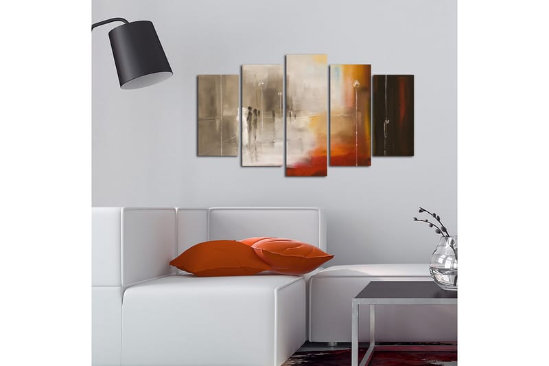 Dekorativ MDF-målning 5 Delar - Flerfärgad - Inredning - Tavlor & konst - Canvastavlor