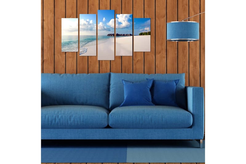 Dekorativ MDF-målning 5 Delar - Flerfärgad - Inredning - Tavlor & konst - Canvastavlor