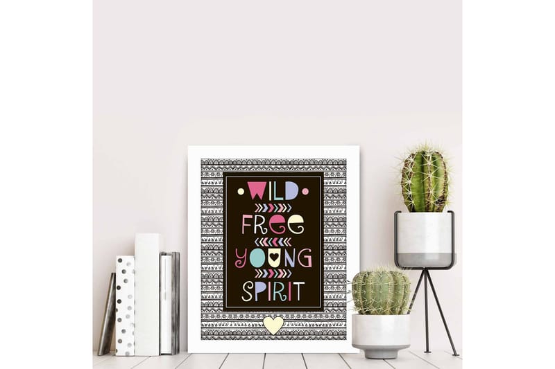 Dekorativ MDF-målning - Flerfärgad - Inredning - Tavlor & konst - Canvastavlor