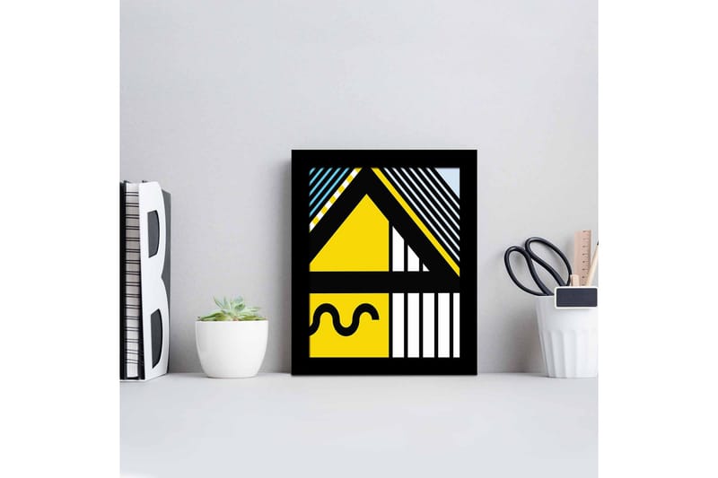 Dekorativ MDF-målning - Flerfärgad - Inredning - Tavlor & konst - Canvastavlor