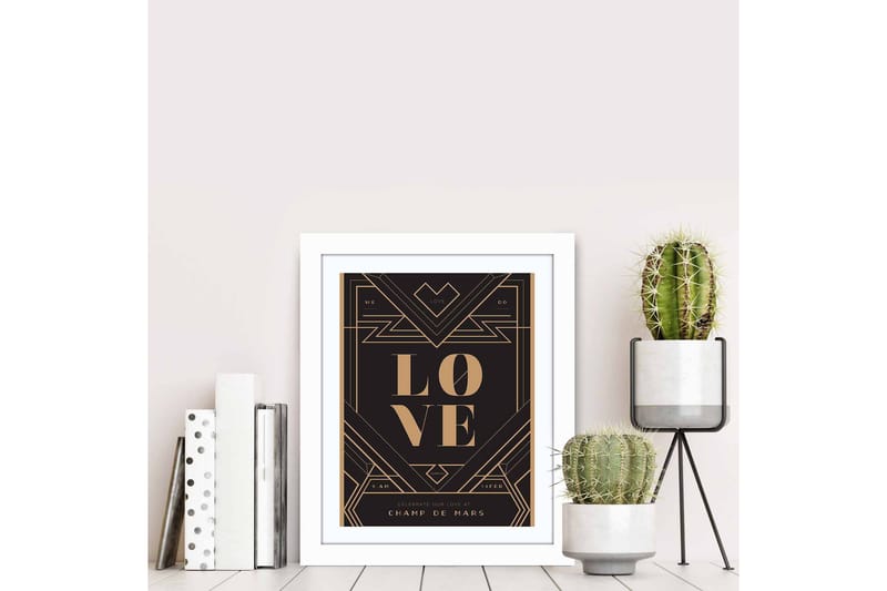 Dekorativ MDF-målning - Flerfärgad - Inredning - Tavlor & konst - Canvastavlor