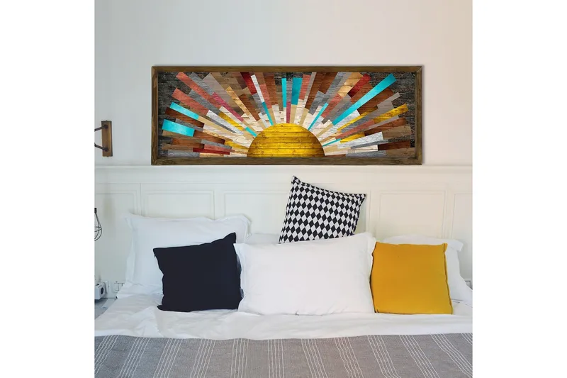 Dekorativ MDF-målning - Flerfärgad - Inredning - Tavlor & konst - Canvastavlor