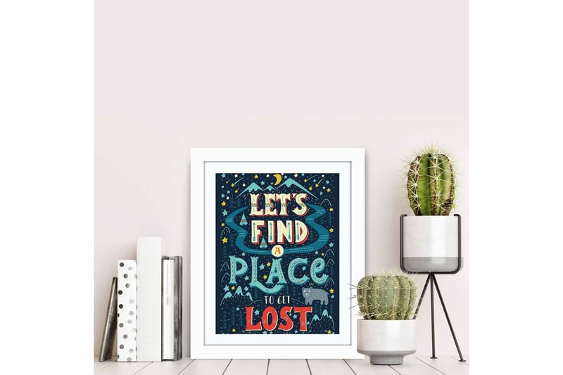 Dekorativ MDF-målning - Flerfärgad - Inredning - Tavlor & konst - Canvastavlor