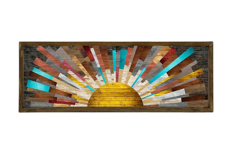 Dekorativ MDF-målning - Flerfärgad - Inredning - Tavlor & konst - Canvastavlor