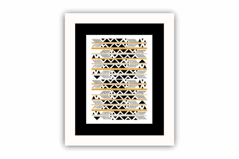 Dekorativ MDF-målning, Flerfärgad