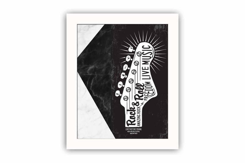 Dekorativ MDF-målning, Flerfärgad