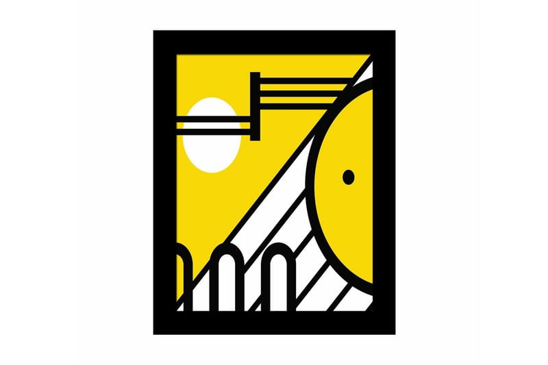 Dekorativ MDF-målning, Flerfärgad