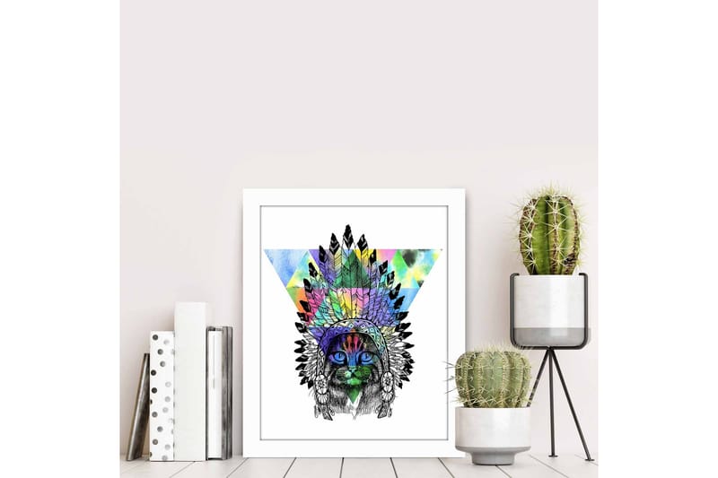 Dekorativ MDF-målning - Flerfärgad - Inredning - Tavlor & konst - Canvastavlor