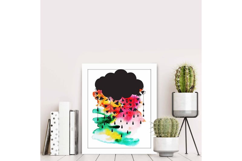 Dekorativ MDF-målning - Flerfärgad - Inredning - Tavlor & konst - Canvastavlor