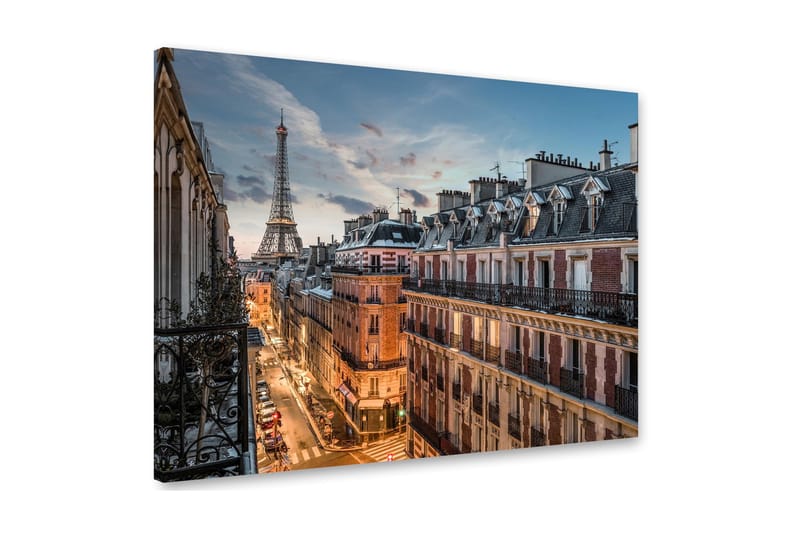 Paris Tavla 75x100 cm - Multifärgad - Canvastavlor