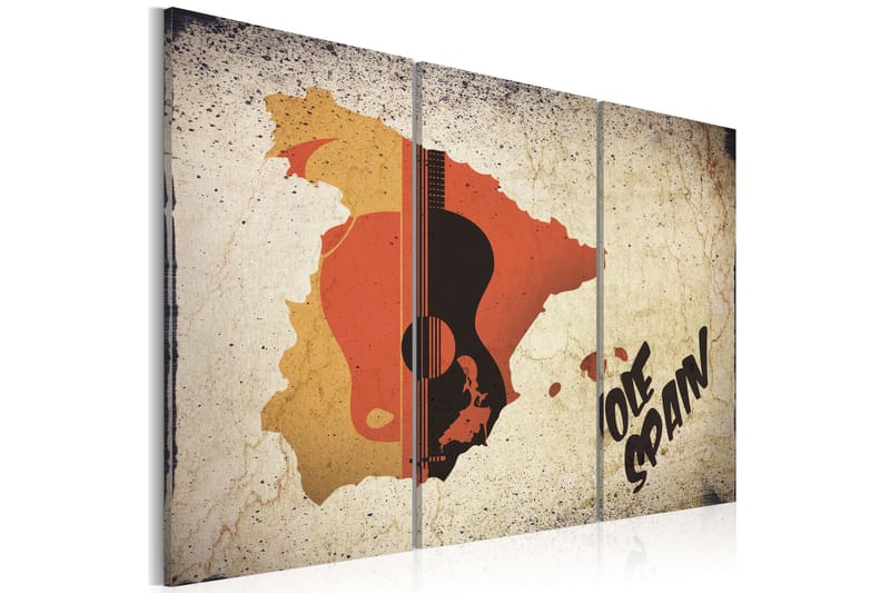 Tavla ¡Olé! Spain Triptych 120x80 - Artgeist sp. z o. o. - Inredning - Tavlor & konst - Canvastavlor