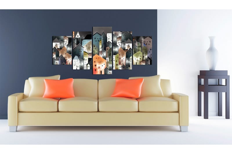 Tavla 6Th District 200x100 - Artgeist sp. z o. o. - Inredning - Tavlor & konst - Canvastavlor