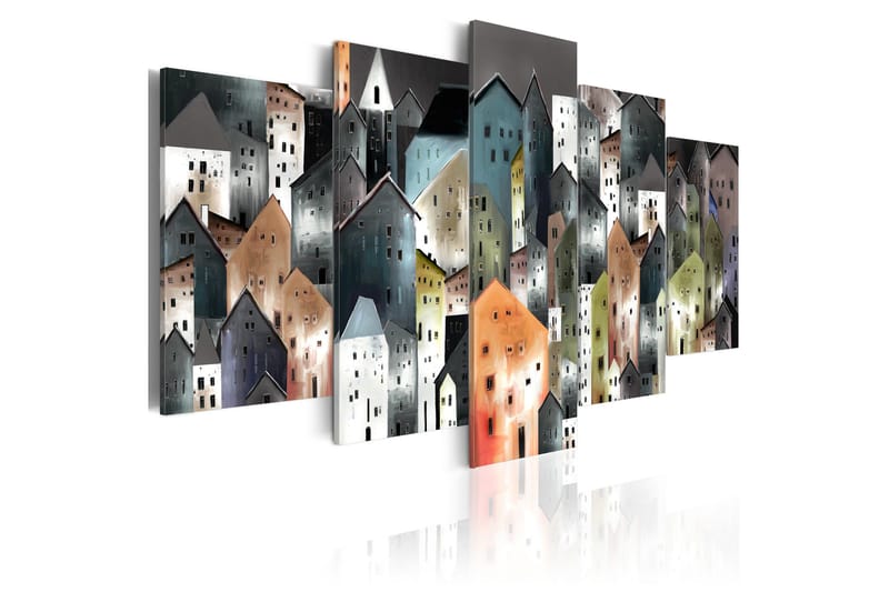 Tavla 6Th District 200x100 - Artgeist sp. z o. o. - Inredning - Tavlor & konst - Canvastavlor